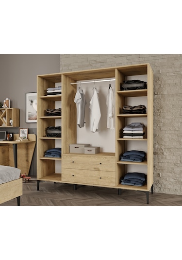 Trio Wood Xl Genç Odası %100mdf Meşe