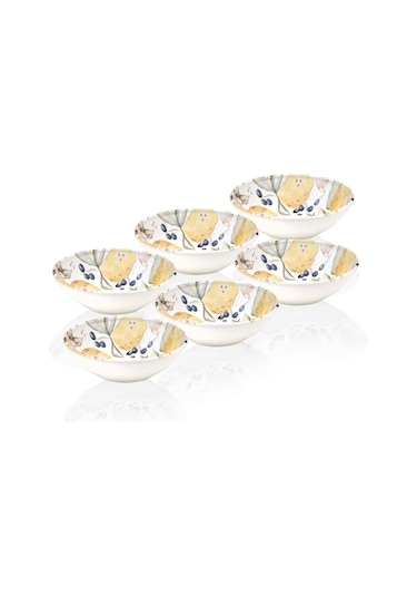 The Mia Limoncello Çorba Kasesi 6lı Set 14 Cm Renkli