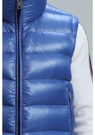 Lufian Peter Kaz Tüyü Erkek Yelek Saks 112130018100240