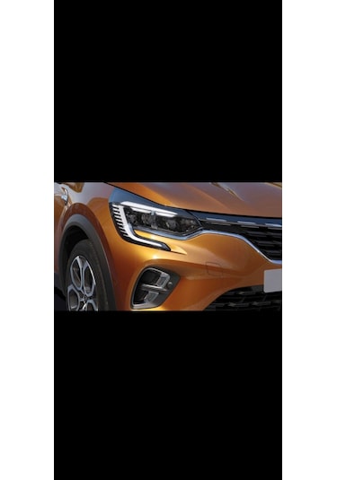 Türkmen Renault Captur Krom Sis Farı Çerçevesi 2020 Sonrası