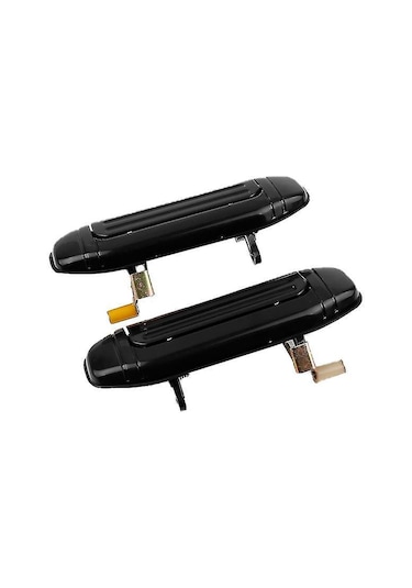 Mufunye Mitsubishi Pajero V46 V31 V32 V33 1992-2000 Dış Kapı Kolu, Abs + Metal, Sert Ve Dayanıklı, Ön/arka/sol/sağ Uyumlu, Siyah Renk