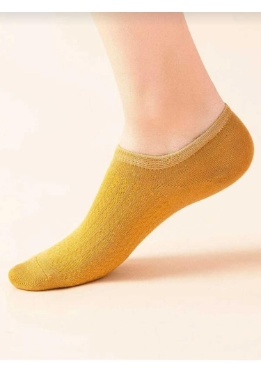 Unisex Görünmez Spor Ayakkabı Çorabı 8 Çift Çok Renkli