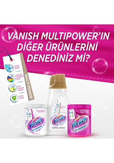 Vanish Kosla Oxi Action Gold Pembe Sıvı Leke Çıkarıcı 2 x 1 L