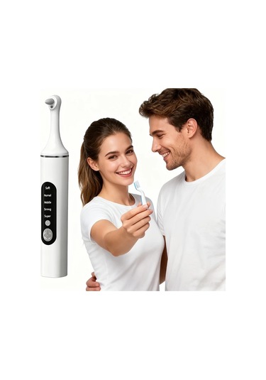 Willowhaven 5 Başlıklı Şarj Edilebilir Diş Arası Temizleyici Led Işıklı 5 Hızlı Usb Diş İpi Beyaz