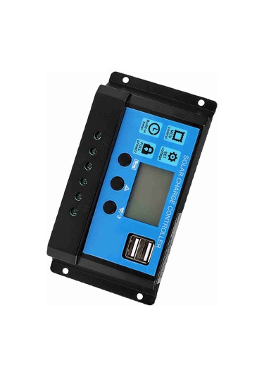 Lemestar Güneş Enerjisi Pwm Kontrolörü 12/24v Otomatik Tanıma, 3a Çift Usb Şarj, 50a, Ekranlı, 3 Aşamalı Yönetim Ve Çoklu Koruma Özellikli