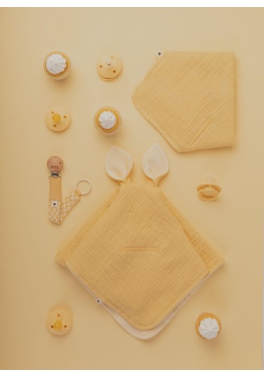 BIBS Cuddle Cloth Kangaroo Pale Butter
