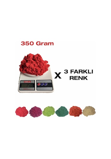 Kinetik Kum 3 Renk 350G 3 Adet