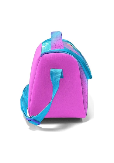 Coral High Kids Açık Pembe Mavi Kaplumbağa Desenli Thermo Beslenme Çantası 11870