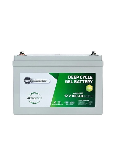 Agromot 12v 100ah Jel Akü
