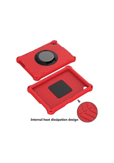 Didadodo Lenovo Uyumlu Tab M10 Tb-x505f & Tb-x605f / P10 Tb-x705f Spider King Omuz Askılı Tutucu & Kılıf Kılıf