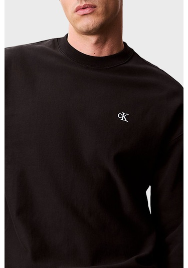 Calvin Klein Erkek Sweat Lv04rc277g Ub1 Siyah Siyah