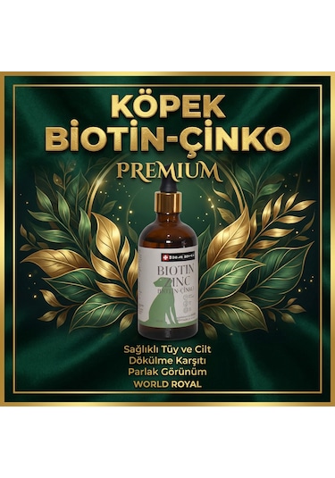 Köpek Tüy Dökülmesini Azaltan Biotin Çinko