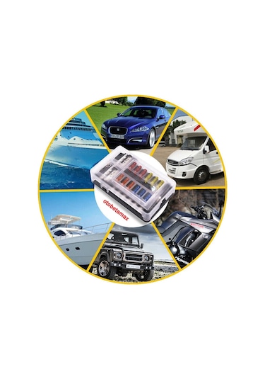 (100 ADET) 30 AMPER OTO BIÇAK SİGORTA (NORMAL/STANDART BOY)