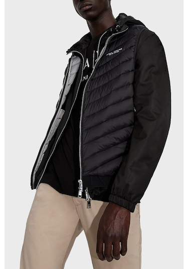 Armani Exchange Erkek Yelek 8Nzq52 Znw3Z 0217 Siyah Armani Exchange Erkek Yelek 8Nzq52 Znw3Z 0217 Siyah