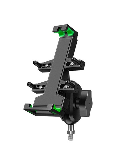 A02 Motosiklet Cep Telefonu Navigasyon Braketi Araba Sürme Anti-şok Alüminyum Alaşımlı Raf M10 Top Başlık Kurulum Modeli Diğer