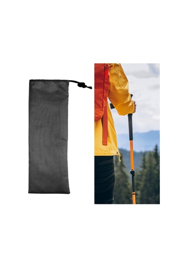 Homyl Bağcıklı Saklama Çantası Hafif Çadır 13cmx45cm Siyah