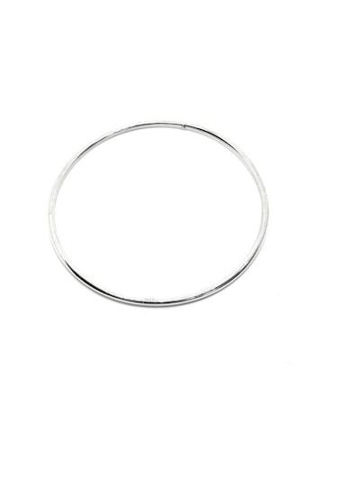Oya Silver Düz Gümüş Halka Bilezik 43583582