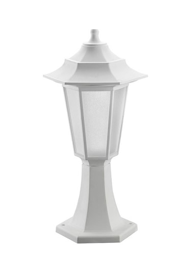 Horoz 400-020-116 Begonya-1 Bahçe Armatürü (Beyaz) E27