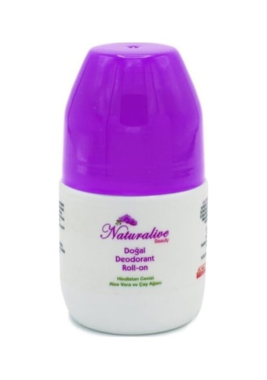 Naturalive Aloe Vera ve Çay Ağacı Doğal Unisex Roll-On Deodorant 50 G