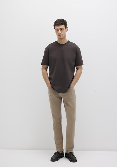 Mavi 0042281549 Jake Comfort Gabardin Erkek Pantolon Bej