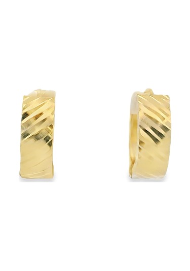 Cigold Taşsız Küpe 14 Ayar Altın 1.61 Gr Oa-k1tb01029353 Renkli