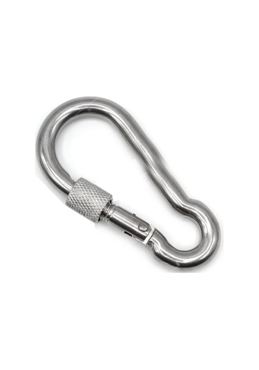 Köpek Bahçe Bağlama Yaylı Karabina Vidalı 4 Mm