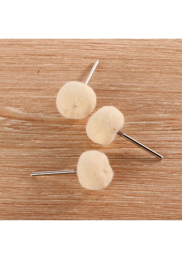 Tenfowee 2.35mm Elektrikli Taşlama Aleti Fırçaları - Yumuşak Yün, Çelik Teli Ve Parlak Cila Tabanlı - Burr, Pas Ve Oxidasyon Kaldırıcı - 10 Adet Set