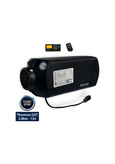 Coolman Thermon D2t 2.8kw Webasto Tipi Dizel Ortam Isıtıcı Start/stop - 12v-1015