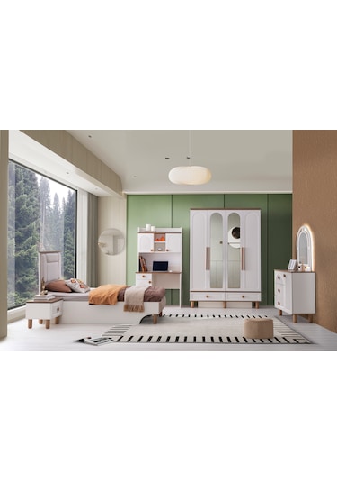 Craft Bohem Genç Odası Şifonyer %100 Mdf Aytaşı Aytaşı