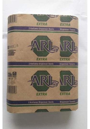 Arı Extra Z Katlama Dispenser Havlu Çift Katlı 200'lü 12 Paket