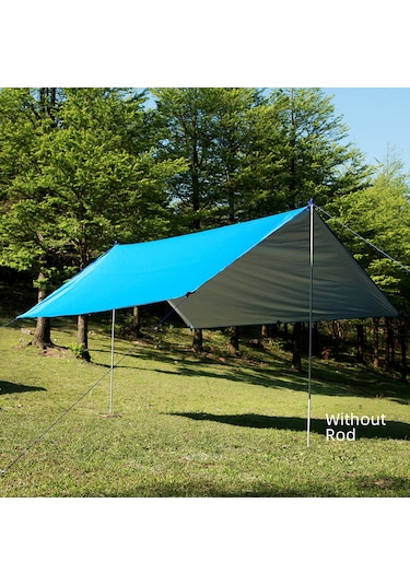 Xiyyadms Outdoor Güneşten Koruma Tente: Su Geçirmez Ultra Hafif Kumaş, Sahne Ve Pikniklerde Gölge Sağlar, Silver Kaplama İle Dayanıklı Diğer