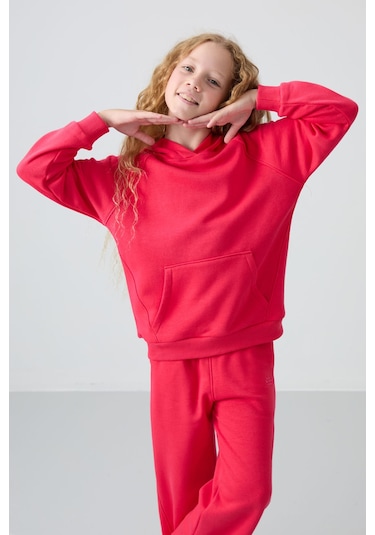 Tommy Life Viva Kırmızı Pamuklu İçi Tüylü Yumuşak Dokulu Standart Fit Nakışlı Kız Çocuk Eşofman Takım - 75162 Kırmızı Tommy Life Viva Kırmızı Pamuklu İçi Tüylü Yumuşak Dokulu Standart Fit Nakışlı Kız Çocuk Eşofman Takım - 75162 Kırmızı