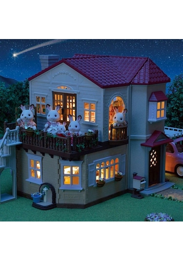 Sylvanian Families Işıklı Şehir Evi Gizli Oyun Odalı 5708