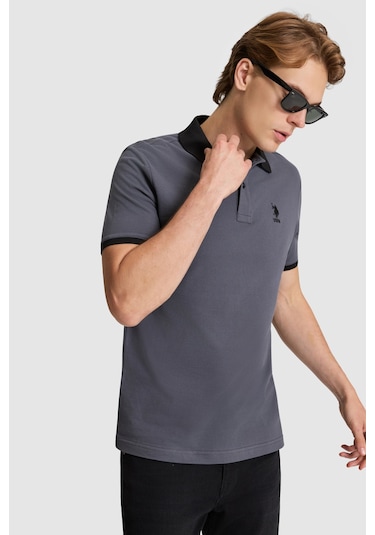 U.S. Polo Assn. U.s. Polo Assn. Erkek Antrasit Tişört Basic 50326978-vr006