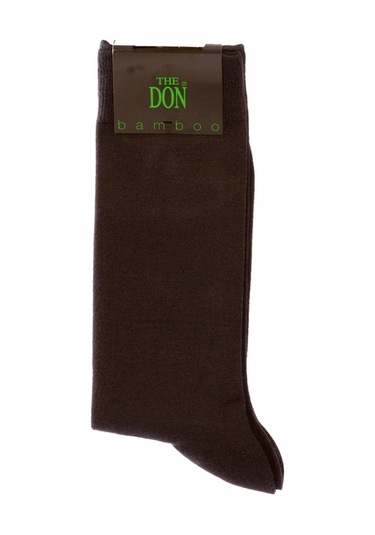 The Don Düz Antrasit Renk Bambu Erkek Çorap