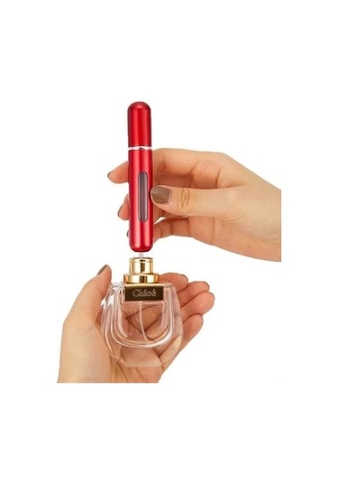 Parfüm Şişesinden Dolabilir Yedek Cep Parfüm Şişesi Aparatı Çok Renkli