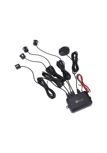 Yaozixa Görünmez Bipli Geri Vurgu Sensörü - 30-150cm Hassas Mesafe Tespiti, Üç Seviye Alarm Sesi, Plastik Konstruksiyon, Otomatik Kendini Test Etme Özelliği