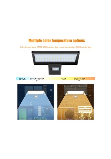 Led Güneş Enerjili Dış Mekan Su Geçirmez Yol Aydınlatma L6442w