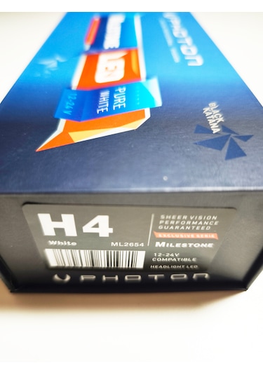 Photon Milestone H4 Led Xenon Black Katana Yeni Versiyon 2025