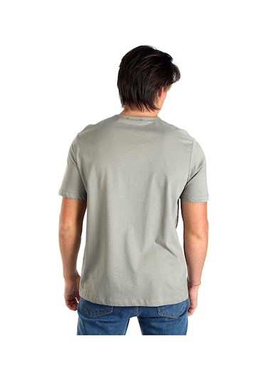 Lee Cooper Marelo Erkek O Yaka T-shirt Haki-17924-haki Haki