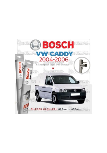 Volkswagen Caddy Muz Silecek Takımı 2004-2006 Bosch Aeroeco