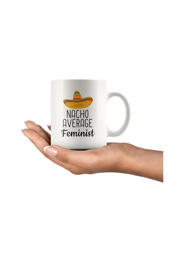 İngilizce Feminist Kupa, Bardak Kupalar, Kupa Tasarımları, Anneler Günü Hediyesi, Kahve Kupaları