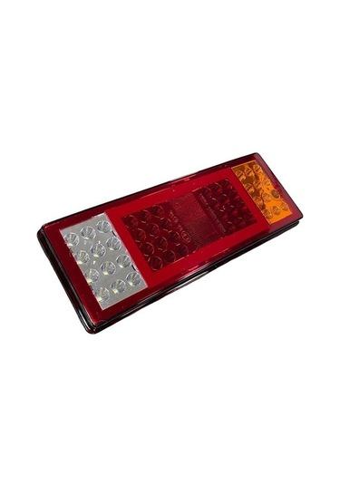 24v Stop Lambası Neon-ledli 65 Ledli 4 Fonksiyonlu-kablolu 220 100 50 Mm