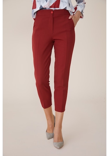 Soralline Kadın Kiremit Pantalon 1695 Kiremit