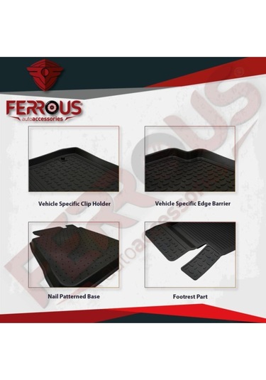 Mercedes C W205 4d Paspas Siyah Verampalı Cepli Bagaj 2015 Ve Üstü