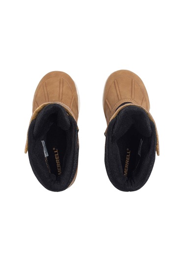 Merrell Merrell Snow Bank 5.0 Waterproof Çocuk Sarı Outdoor Ayakkabı 13918 Hardal