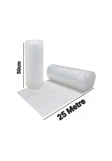 Balonlu Ambalaj Naylonu Pat Pat Havalı Naylon Balonlu Naylon 50 Cm X 25 Metre Pıtpıt Patpat