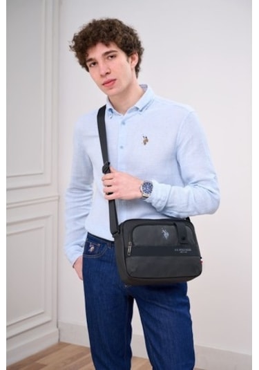 Çapraz Çanta Plcpr24499-erkek Omuz Çantası Siyah