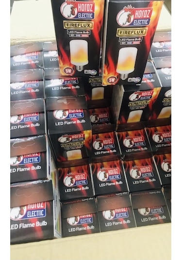 Alev Efektli Ampul 3 Kademeli Şömine Ampul 2 Adet