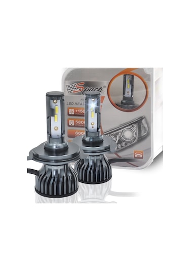 Led Xenon Led Far ampulü 6000Kelvin 11600 Lümen 12V H4